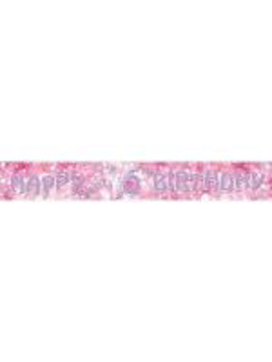 Picture of SWEET 16 FOIL HAPPY BIRTHDAY  BANNER